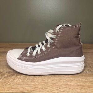 Converse Chuck Taylor All Star Move Platform High Size 7 Brazil Nut Brown